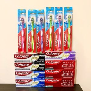 Lot of 14 Colgate Toothpaste Toothbrush